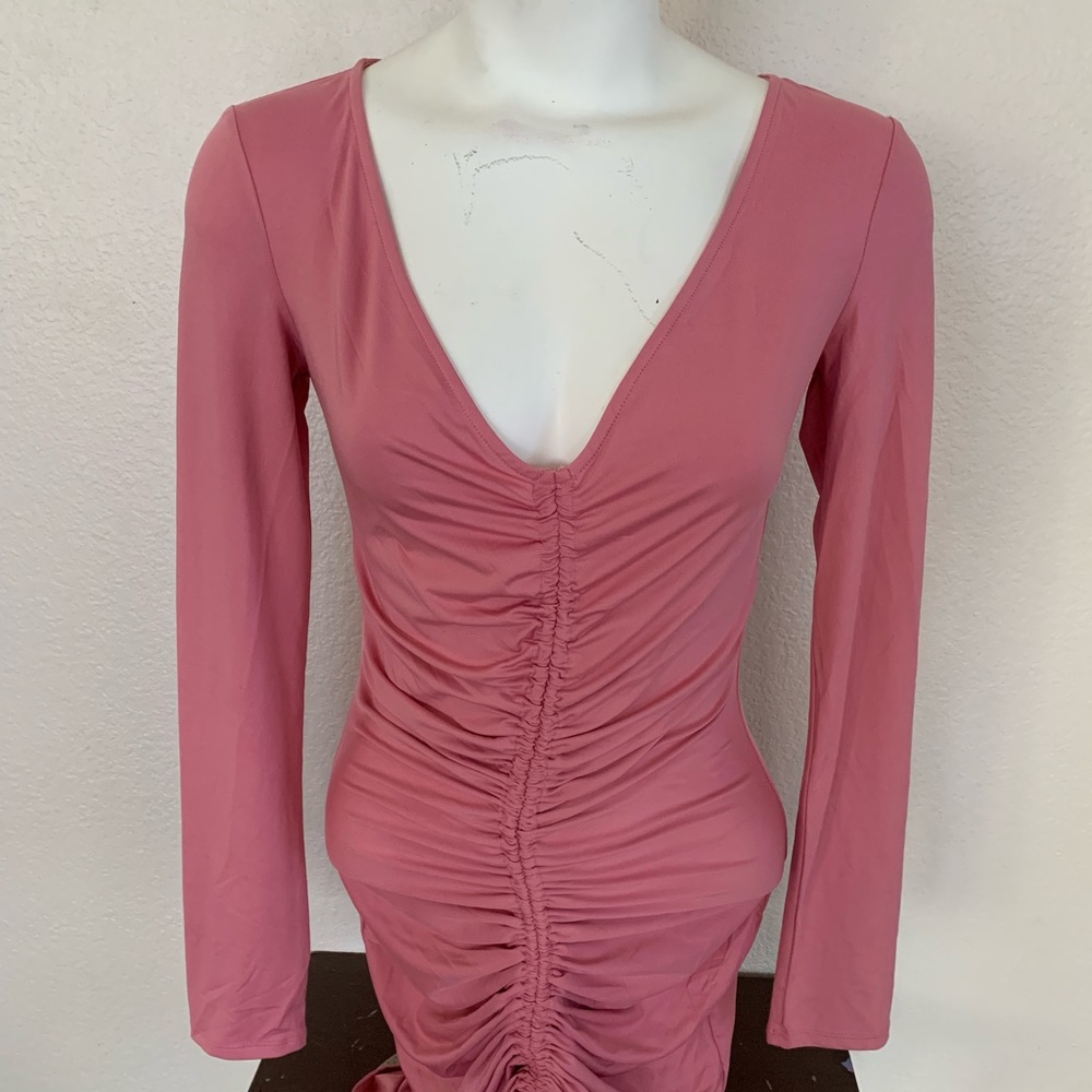 Fashion nova pink dress